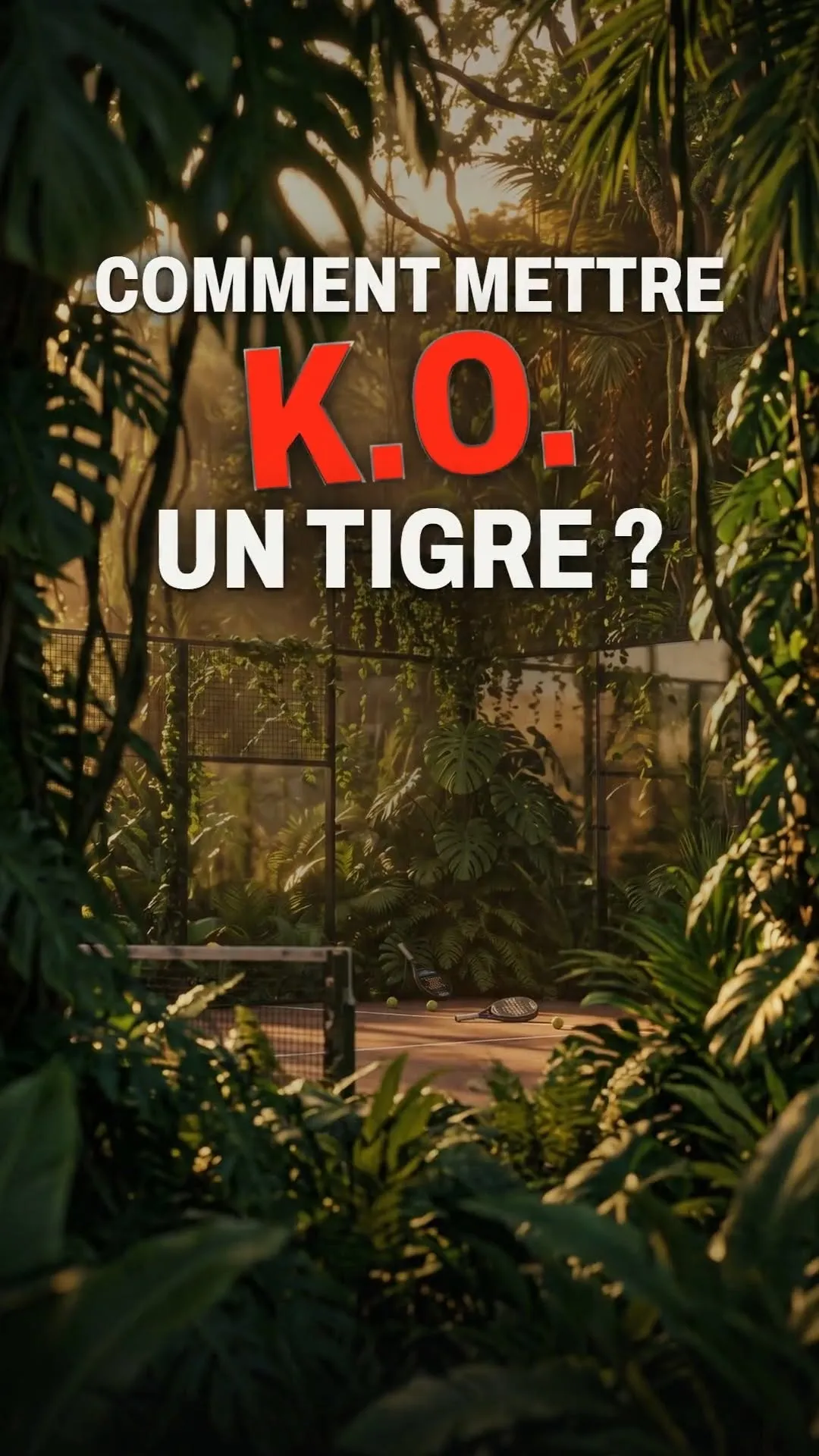 Reel SCUD en dessin animé : le gorille face à un tigre