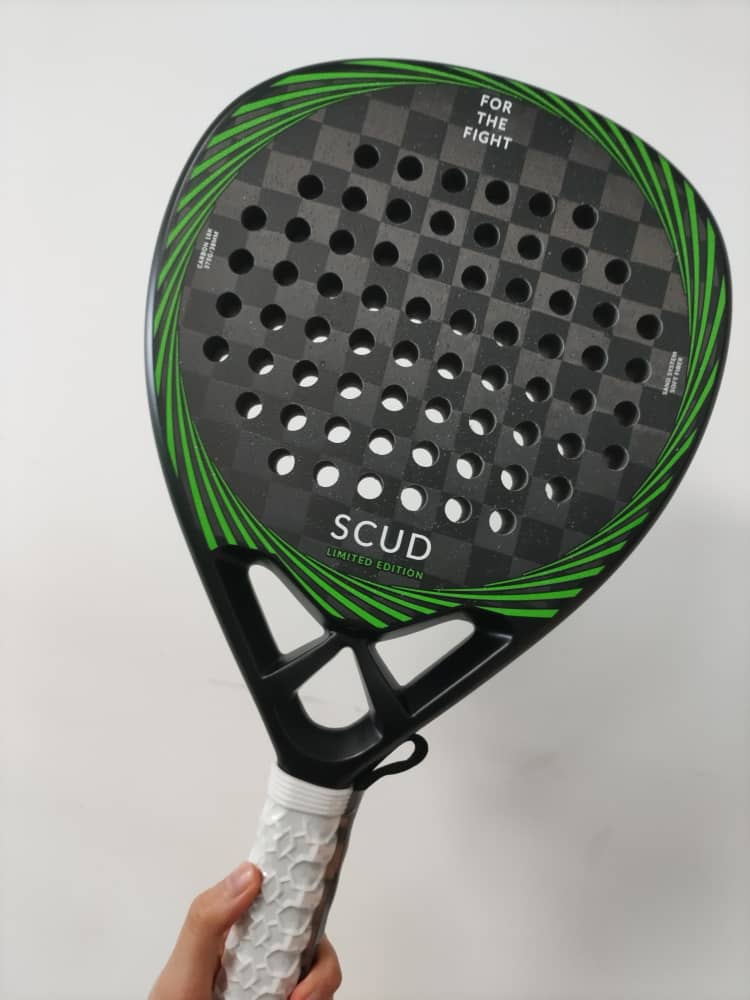 La Raquette de Padel scud® - Limited Edition - Black - Carbon 18k