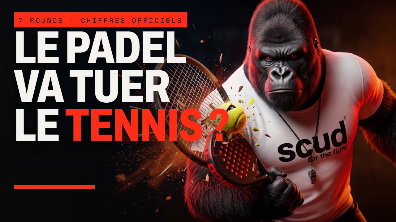 Lire la vidéo : Le padel va-t-il tuer le tennis ? 7 rounds, que des chiffres officiels